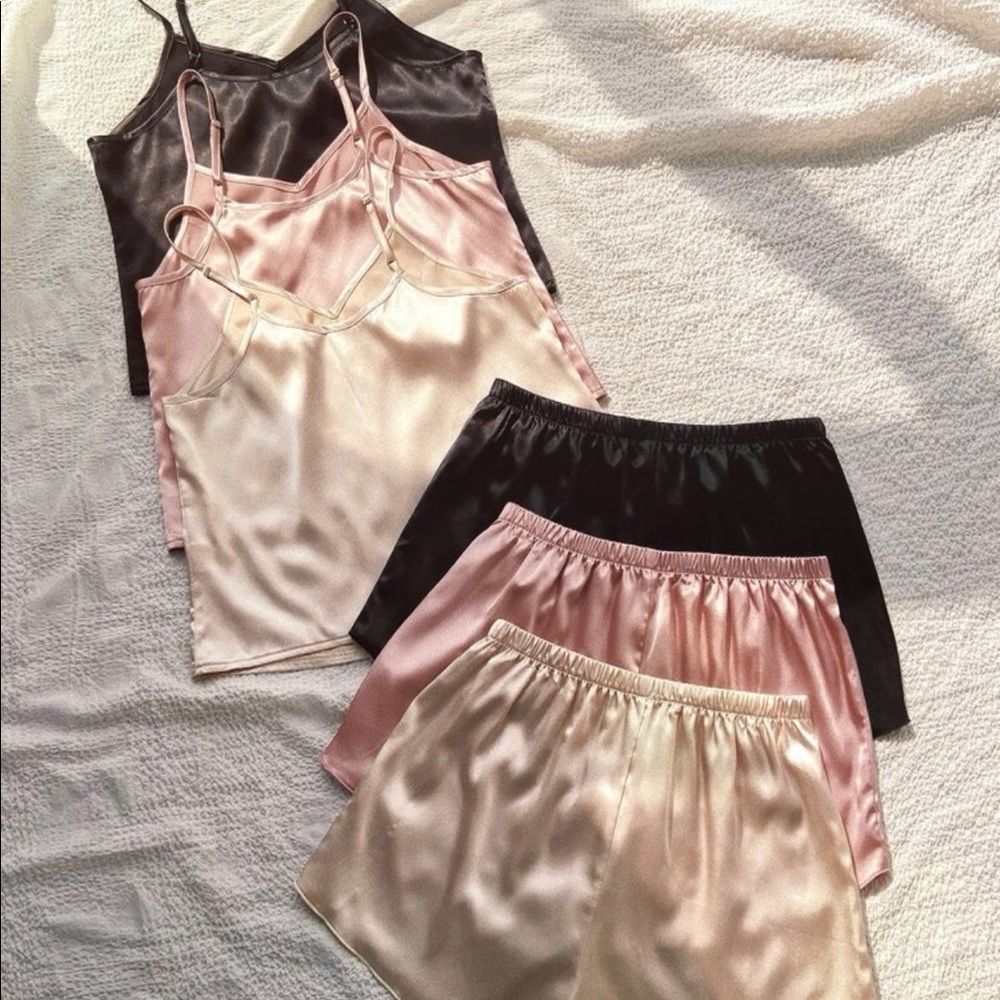 SHEIN Satin Pajama Sets
